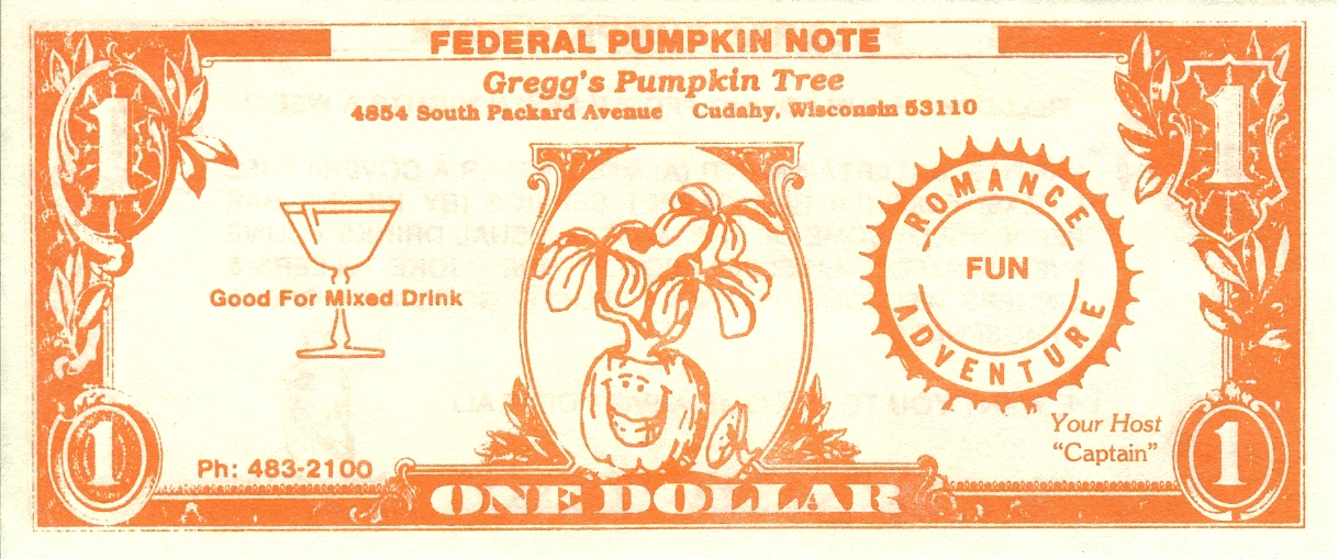 Pumpkin Tree Dollar - Front